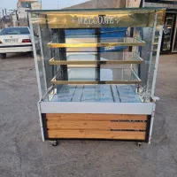 فریزر ایستاده بدنه مشکی داخل استیل لوله مسی|فروشگاه و مغازه|قم, شهرک امام حسین|دیوار