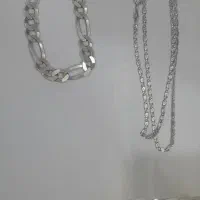 گردنبند ودستبند نقره ایتالیایی