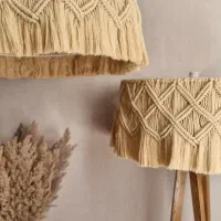 لوستر مکرومه بافی|لوستر و چراغ آویز|تهران, هفت چنار|دیوار