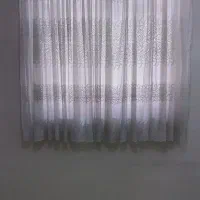 پرده حریر شیاردار