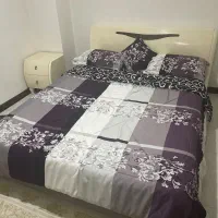 تخت دونفره ۲عددپاتختی میز ارایش فایل ۵کشو