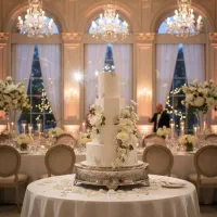 اجاره ماکت کیک عروسی برای عقد تولد دندونی