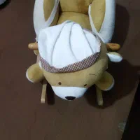 الاکلنگ خرسی چوبی زیبا و کاملا سالم