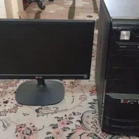 کیس کامپیوتر و مانیتور