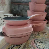 قابلمه ۱۲ پارچه نو اک ماهیتابه رژیمی|ظروف پخت‌وپز|تهران, اختیاریه|دیوار