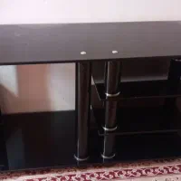 میز تلوزیون شیشه ای