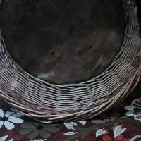 سبد حصیری|صنایع دستی و سایر لوازم تزئینی|قم, قلعه کامکار|دیوار