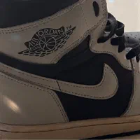 کتونی جردن خاکستری روشن و مشکی|کیف، کفش، کمربند|لنگرود, |دیوار