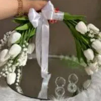 دسته گل عروس|گل مصنوعی|زابل, |دیوار