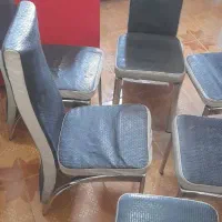 صندلی پایه استیل