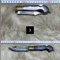 انواع چاقوهای فوق کلکسیونی دسته شاخ بکر و زیبا|کلکسیون اشیاء عتیقه|کرمانشاه, |دیوار