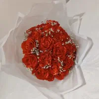 دسته گل روبانی