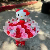 سفارش گل با عروسک های کیوت|اسباببازی|اردبیل, |دیوار