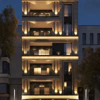 سه طبقه تکواحدی سه نبش خیابان فلسطین