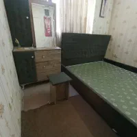 سرویس خواب ۲نفره . تخت  تشک میزآرایش دراوری و آینه