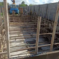 آرماتوربندی و قالب استخر