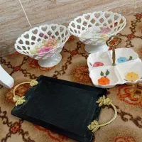 ۴ تیکه ظرف سرو