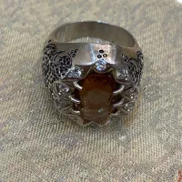 انگشتر نقره دست ساز الکساندریت