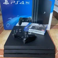 پلی استیشن چهار پرو یک ترابایت سالم و تمیز