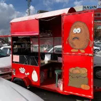 دکه سیب زمینی جگرکی