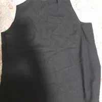 زیر مانتوی مشکی قطران جنس لنین