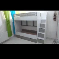 تخت دوطبقه|تخت و سرویس خواب|مشهد, رده|دیوار