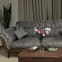 مبلمان هفت نفره بسیار شیک و تمیز