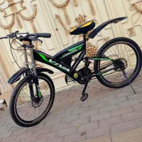 دوچرخه 24 دنده ای فنری دیسکی|دوچرخه، اسکیت، اسکوتر|تهران, شهرک شریفی|دیوار