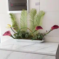 گل پایه سرامیکی بسیار  شیک|گل مصنوعی|ایلام, |دیوار