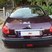 ۲۰۶ اس دی sd وی ۸ کم کار۶ سال خواب درپارکینگ مسقف|خودرو سواری و وانت|تهران, اکباتان|دیوار