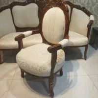 مبل سلطنتی مدل فرحی|مبلمان خانگی و میز عسلی|قم, شاه ابراهیم|دیوار