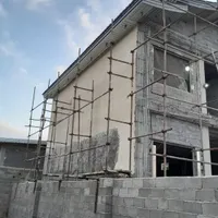 داربست فلزی برای نمای ساختمان