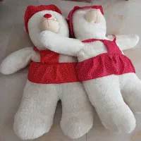 عروسک خرسی|اسباببازی بچه|بافت, |دیوار