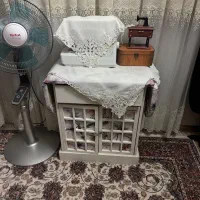 میز اتو و چرخ خیاطی کمد دار