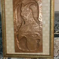 قاب زیبا دکوری صنایع دستی مس