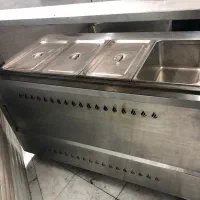 کانتر گرم،میز کار استیل