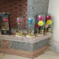 گلدان شیشه ای تزینی