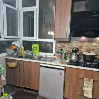 کابینت،ام دی اف با سینک و هود . گاز|مصالح و تجهیزات ساختمان|تهران, شهرک شهرداری|دیوار