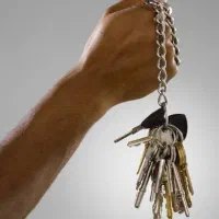 گمشدن دسته کلید