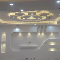 بازسازی نقاشی رنگ و بتونه کناف سقف کاذب اپوکسی و..
