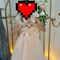 لباس عروس بچه گانه و لباس مجلسی بزرگ سال