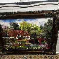 یک عددمیزتلوزیون ساعت ایستاده وتابلوفرش