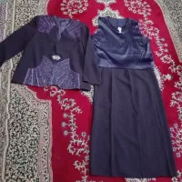کت دامن با جلیقه