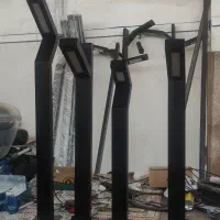 پایه چراغ باغی ویلایی معابر.مستقیم از تولید کننده|لامپ و چراغ|مشکیندشت, |دیوار