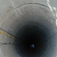 چاه کنی دقیق به عمق 50متر