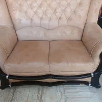 مبل راحتی ۹نفره همراه با۴عددمیز جلو|مبلمان خانگی و میز عسلی|کاشان, پشت شهربانی|دیوار