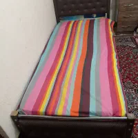 تخت تک نفره با تشک طبی