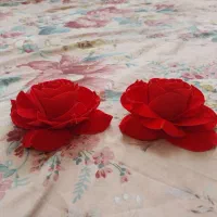 پارچه مخمل ۹ برگ|گل مصنوعی|اراک, |دیوار