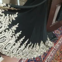 لباس مجلسی یکبار تن خورده نونو|لباس|قرچک, شهرک مهستان|دیوار