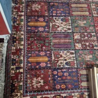 فرش خشتی دست بافت قدیمی طلا نا یاب به فروش میرسد